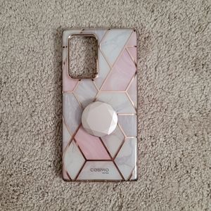 GUC Samsung Note 20 Ultra Case w/ Pop Socket